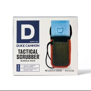 Duke Cannon Soap on a Rope Bundle Pack - Midnight Swim + Tactical Scrub